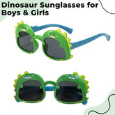 Kids Sunglasses Stylish and Compact Kids Eyewear for Summer (Green)